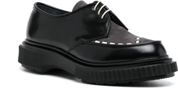 Adieu Paris x Undercover Type 195 two-tone derby shoes Black