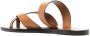 A.EMERY Carter criss-cross strap sandals Brown - Thumbnail 3