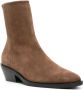A.EMERY Hudson 45mm suede boots Brown - Thumbnail 2