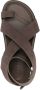 A.EMERY Jalen crossover-strap suede sandals Brown - Thumbnail 4