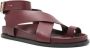A.EMERY Jalen leather sandals Red - Thumbnail 2
