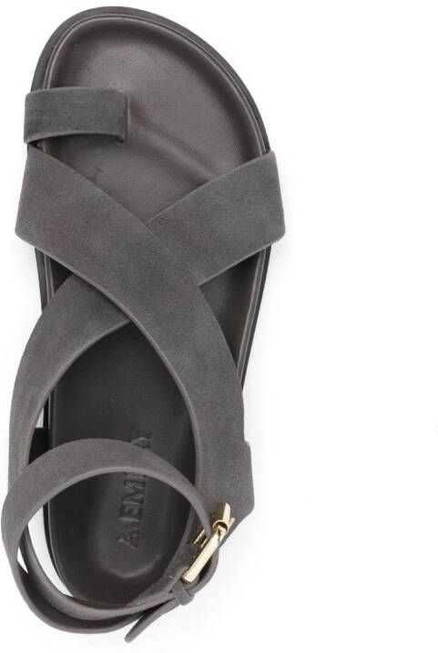 A.EMERY Jalen suede sandals Grey