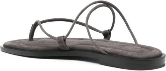 A.EMERY Nodi suede sandals Grey