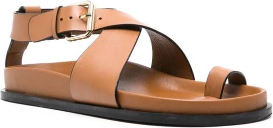 A.EMERY The Dula leather sandal Brown