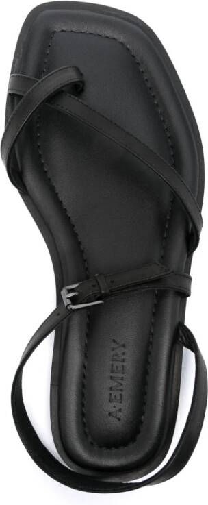 A.EMERY The Lucia leather sandal Black