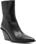 A.EMERY The Odin 90mm leather boots Black - Thumbnail 2