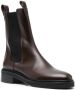 Aeyde 40mm leather boots Brown - Thumbnail 2