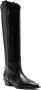 Aeyde 50mm pointed-toe knee boots Black - Thumbnail 2