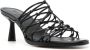 Aeyde 70mm leather sandals Black - Thumbnail 2