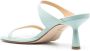 Aeyde 70mm leather sandals Blue - Thumbnail 3