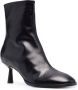 Aeyde 65mm round-toe ankle boots Black - Thumbnail 2