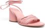 Aeyde 75mm open-toe sandals Pink - Thumbnail 2