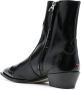 Aeyde Alby 30mm pointed-toe leather boots Black - Thumbnail 3
