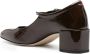 Aeyde Aline 45mm leather pumps Brown - Thumbnail 3