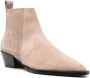 Aeyde Bea 40mm suede boots Grey - Thumbnail 2