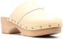Aeyde Bibi 60mm leather wooden mule Neutrals - Thumbnail 2