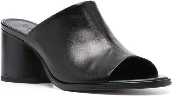 Aeyde block-heel 80mm mules Black