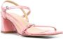Aeyde buckle-strap patent-leather sandals Pink - Thumbnail 2