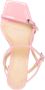 Aeyde buckle-strap patent-leather sandals Pink - Thumbnail 4