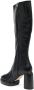 Aeyde chunky 100mm leather boots Black - Thumbnail 3