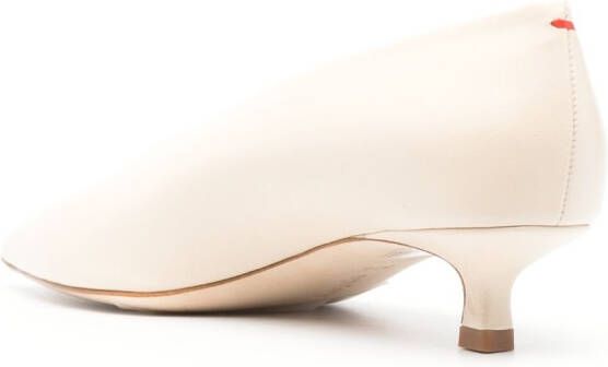 Aeyde Clara kitten-heel pumps Neutrals