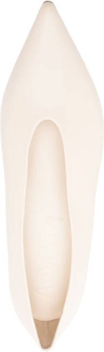 Aeyde Clara kitten-heel pumps Neutrals