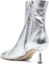 Aeyde Dorothy 60mm metallic-finish boots Silver - Thumbnail 3