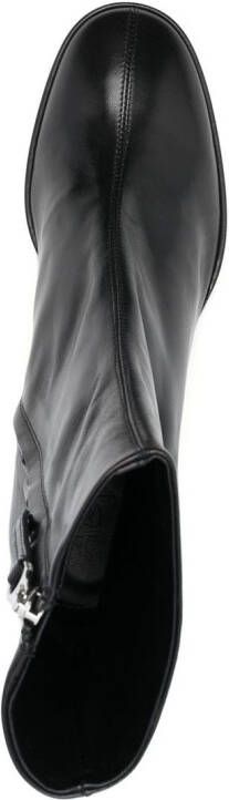 Aeyde Dorothy leather boots Black