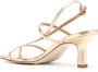Aeyde Elise 65mm leather sandals Gold - Thumbnail 3