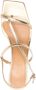 Aeyde Elise 65mm leather sandals Gold - Thumbnail 4