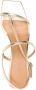 Aeyde Elise 75mm leather sandals Gold - Thumbnail 4