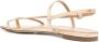 Aeyde Ella leather sandals Gold - Thumbnail 3