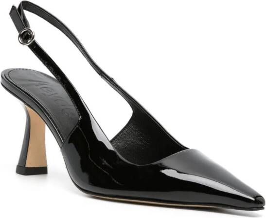 Aeyde Fernanda 75mm slingback pumps Black