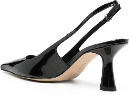 Aeyde Fernanda 75mm slingback pumps Black