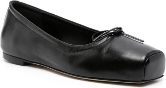 Aeyde Gabriella ballerina shoes Black