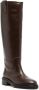 Aeyde Henry 45mm knee-length boots Brown - Thumbnail 2