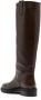 Aeyde Henry 45mm knee-length boots Brown - Thumbnail 3