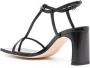 Aeyde Hilma 80mm leather sandals Black - Thumbnail 3