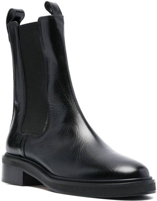 Aeyde Jack leather ankle boots Black
