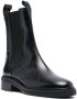 Aeyde Jack leather ankle boots Black - Thumbnail 2