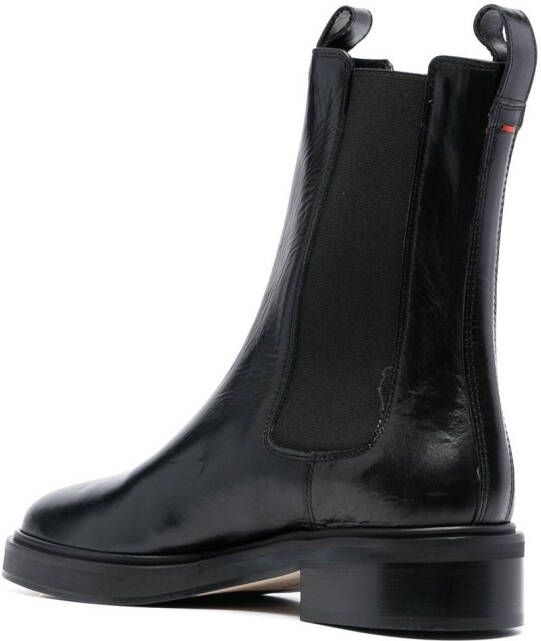 Aeyde Jack leather ankle boots Black