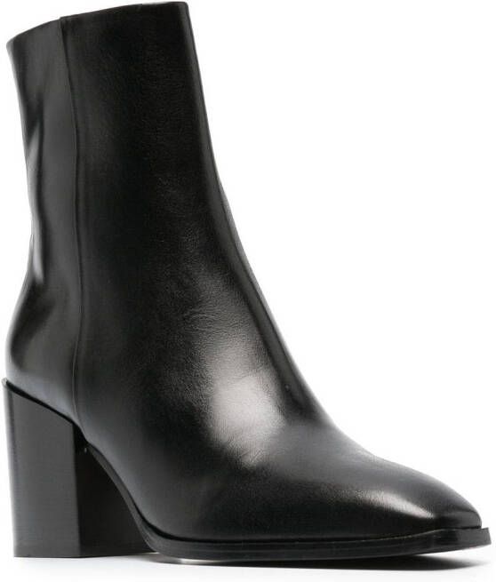 Aeyde Leandra 75mm ankle boots Black