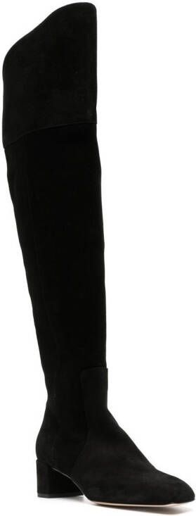 Aeyde Letizia over-the-knee boots Black