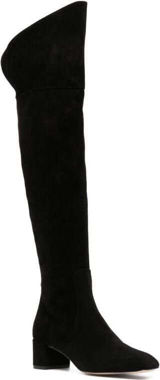 Aeyde Letizia thigh-high boots Black