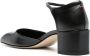 Aeyde Magda 45mm leather pumps Black - Thumbnail 3