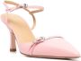 Aeyde Marianna 80mm pointed-toe pumps Pink - Thumbnail 2