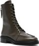 Aeyde Max 45mm leather boots Green - Thumbnail 2