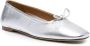 Aeyde metallic leather ballerina shoes Silver - Thumbnail 2