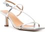 Aeyde metallic leather sandals Silver - Thumbnail 2