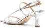 Aeyde metallic leather sandals Silver - Thumbnail 3